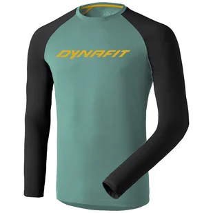 Koszulka męska Dynafit 24/7 M L/S Tee Rozmiar: L / Kolor: jasnozielony - Koszulki sportowe męskie - miniaturka - grafika 1