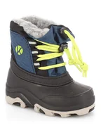 Buciki dla niemowląt - Kimberfeel Kozaki zimowe "Tyfen" w kolorze niebieskim - miniaturka - grafika 1