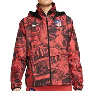 Kurtki damskie - Nike Damska Wodoodporna Kurtka Atletico Madryt 22/23 LooseFit DJ9713611 S - miniaturka - grafika 1