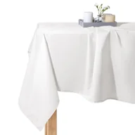Obrusy i serwetki - Biały Obrus Ogrodowy Wodoodporny 140x180 GAIA - miniaturka - grafika 1