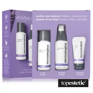 Zestawy kosmetyków damskich - Dermalogica Sensitive Skin Rescue ZESTAW Lekki żel nawilżający 15 ml + Delikatny tonik dla cer bardzo wrażliwych 50 ml + Delikatny żel myjący do twarzy 50 ml - miniaturka - grafika 1