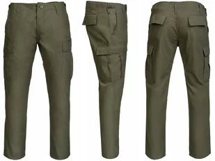 Spodnie Męskie BDU Wojskowe Bojówki Rip-stop OLVIE Mil-Tec SLIM FIT M - Spodnie męskie - miniaturka - grafika 1