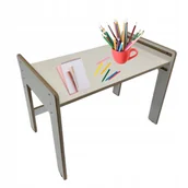 Zestawy mebli dla dzieci - Stolik dla dzieci dziecięcy DREWNIANY BIURKO do pokoju dziecięcego PL - miniaturka - grafika 1