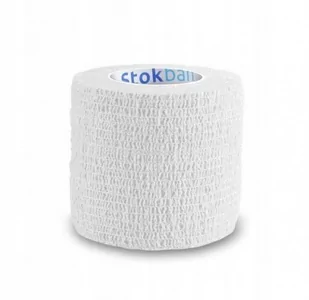 StokMed Stokban bandaż elastyczny samoprzylepny biały 5cm x 4,5m 1 sztuka 9091738 - Apteczki i materiały opatrunkowe - miniaturka - grafika 1