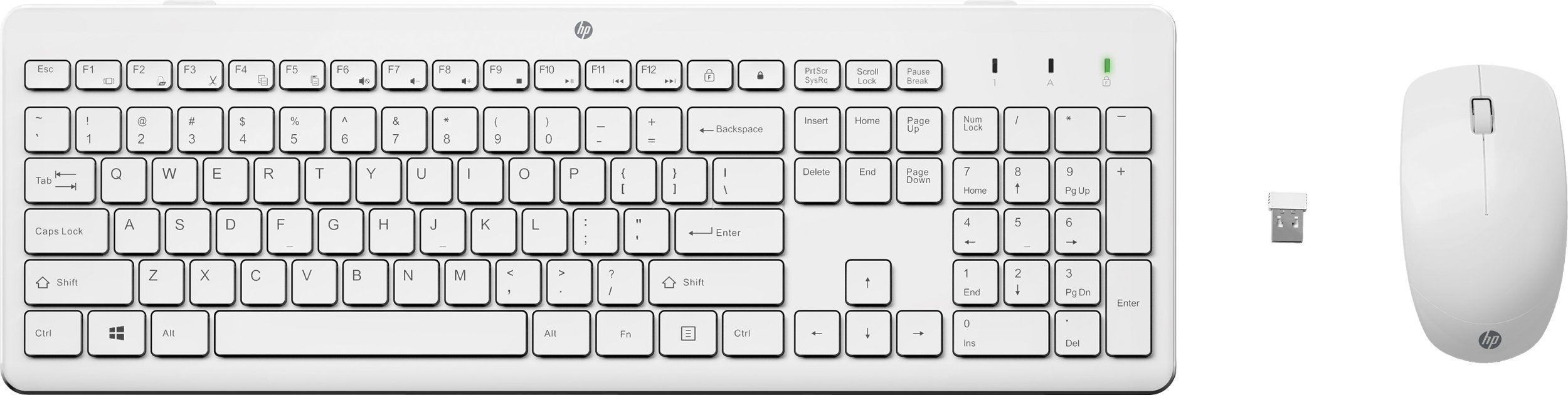 HP Wireless Mouse and Keyb 3L1F0AA#AC0