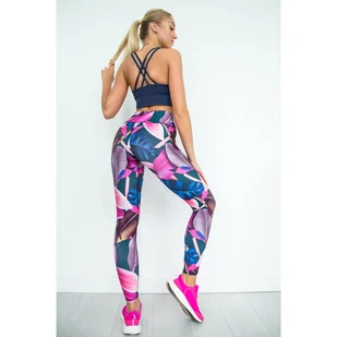 Legginsy z kieszonką do biegania damskie 2skin Amazonia - Spodnie sportowe damskie - miniaturka - grafika 1
