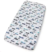 Prześcieradła dla dzieci - Kerstin Prześcieradło Do Łóżeczka 160X80 Cm Bawełn - miniaturka - grafika 1