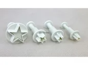 Formy do ciast - WYKRAWACZE LUKRU FOREMKA DO CIASTEK GWIAZDKI - miniaturka - grafika 1