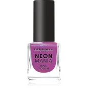 Lakiery do paznokci - Dermacol Neon Mania lakier do paznokci odcień 3 Purple Pulse 5 ml - miniaturka - grafika 1