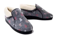 Kapcie damskie - ADANEX 27937 FBP8FU SZ/CZ, kapcie damskie - Adanex - miniaturka - grafika 1