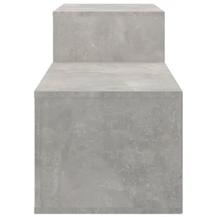 Szafka na buty, szarość betonu, 150x35x45 cm - Szafki na buty - miniaturka - grafika 7