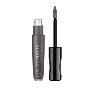 RIMMEL STAY MATTE POMADKA W PŁYNIE 850 SHADOW 5,5ML - Balsamy do ust - miniaturka - grafika 1