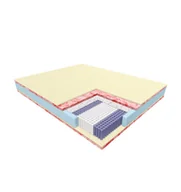 Materace - JANPOL JAN - materac kieszeniowy, sprężynowy, Rozmiar - 160x190, Kolor - Beige, Pokrowiec - Adaptive , 603-671-572 - miniaturka - grafika 1