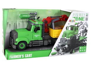 Pojazd Wywrotka Dźwig do Skręcania Rozkręcania - Samochody i pojazdy dla dzieci - miniaturka - grafika 8