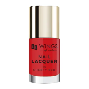 AA WINGS OF COLOR Nail Lacquer Lakier do paznokci 13 Cherry Red 10 ml - Lakiery do paznokci - miniaturka - grafika 1