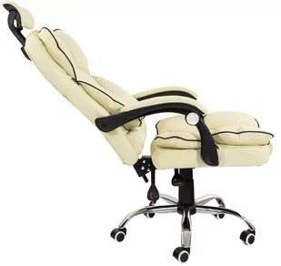 Fotel biurowy, krzesło biurowe Fotel biurowy Artnico Seli 1.0 kremowy - Fotele i krzesła biurowe - miniaturka - grafika 6