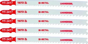 Yato brzeszczot do wyrzynarek typ T bi-metal 5cz.TPI10-5 YT-3417 - Akcesoria do elektronarzędzi - miniaturka - grafika 2