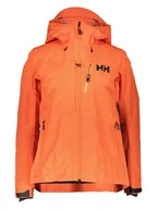Kurtki i kamizelki sportowe damskie - Helly Hansen Kurtka funkcyjna "Odin" w kolorze pomarańczowym - miniaturka - grafika 1
