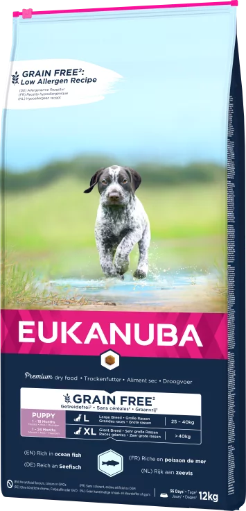 Eukanuba Puppy&Junior Large Breeds Grain Free 12kg