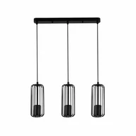 Lampy sufitowe - Sintra 3 wisząca linia czarna - miniaturka - grafika 1