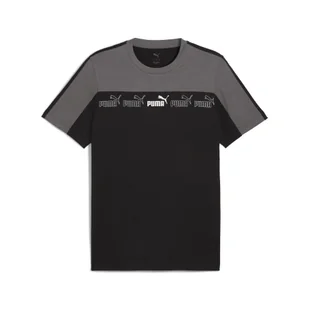 Męska koszulka Around the Block PUMA Cool Dark Gray - Koszulki sportowe męskie - miniaturka - grafika 1