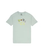 Koszulki i topy damskie - T-shirt Damski VANS Perforate OS SS Gray Olive VN000PREEMW1 M - miniaturka - grafika 1