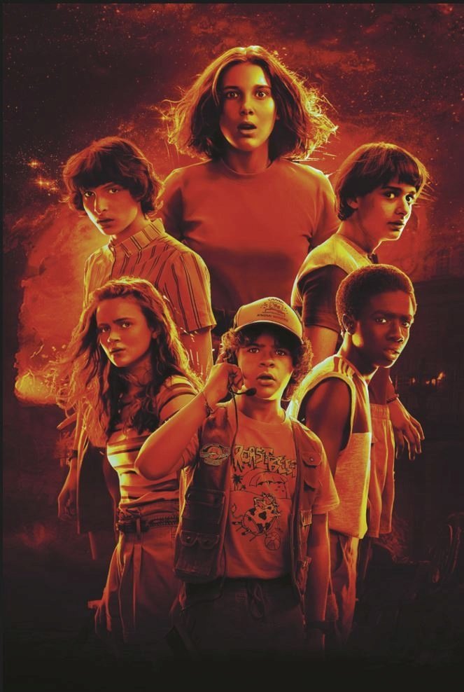 PODKŁADKA POD MYSZ Nadruk 22x18 cm Oryginalny Stranger Things 4 Prezent