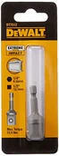 Akcesoria do elektronarzędzi - DEWALT (O) Adapter do zakrętarek udarowych z 1/4 HEX na 1/2 kwadrat DT751 (DT7512) - miniaturka - grafika 1