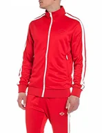 Bluzy męskie - Replay Męska bluza M3549D, 555 Poppy RED, 3XL, 555 Poppy Red, 3XL - miniaturka - grafika 1