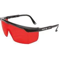 Okulary ochronne - YATO OKULARY CZERWONE DO PRACY Z LASEREM - miniaturka - grafika 1
