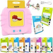 Zabawki interaktywne dla dzieci - CZYTNIK KART ANGIELSKIEGO ZABAWKA DO WCZESNEJ NAUKI JĘZYKA 224 SŁÓWEK KARTY - miniaturka - grafika 1