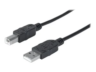 Kabel Usb A-b M/M 1,8m USB2.0 Hi-Speed czarny - Kable komputerowe i do monitorów - miniaturka - grafika 2