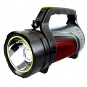 Oświetlenie warsztatowe - LATARKA AKUMULATOROWA SZPERACZ LED USB ŁADOWALNA - miniaturka - grafika 1