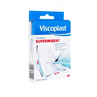 3M plastry PRESTOPOR 1m x 6cm 1 sztuka BLOZ7-7016857 - Apteczki i materiały opatrunkowe - miniaturka - grafika 1