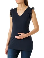 Koszulki i topy damskie - Esprit Maternity Koszulka damska bez rękawów, Nocne niebo niebieskie - 485, 38 - miniaturka - grafika 1