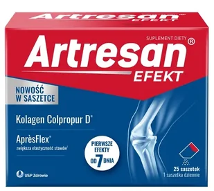 Artresan Efekt 25 Saszetek - Stawy, mięśnie, kości - miniaturka - grafika 1