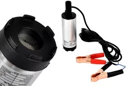 Geko Pompa do spuszczania paliwa oleju pompka 12V 37mm G00943 - Pozostałe wyposażenie warsztatu - miniaturka - grafika 1