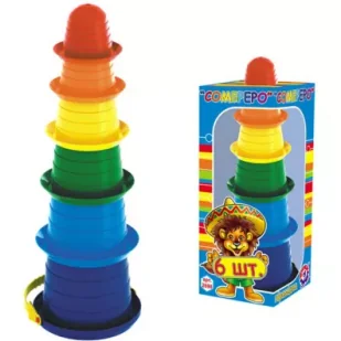 Piramidka Sombrero Technok-Maksik - Sortery dla dzieci - miniaturka - grafika 1