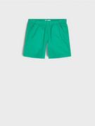 Spodnie i spodenki dla chłopców - Sinsay - Szorty - zielony - miniaturka - grafika 1