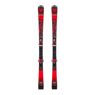 Narty zjazdowe Rossignol HERO MASTER MT TT Cam K + NX12 czerwono-czarne RRLPM02 167 cm - Narty - miniaturka - grafika 1