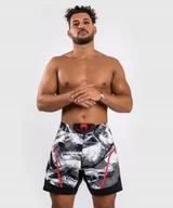 Kimona, stroje i obuwie - Venum Spodenki MMA Electron 3.0 Szaro-Czerwone XL - miniaturka - grafika 1