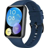 Akcesoria do smartwatchy - Fixed Silikonowy pasek Silicone Strap do Huawei Watch Fit 2, granatowy - miniaturka - grafika 1
