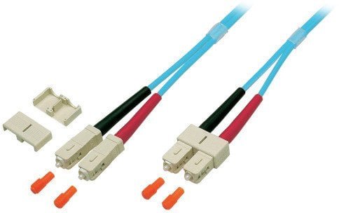 EFB Elektronik EFB O7413.20 kabel InfiniBand / światłowodowy 20 m SC Turkusowy