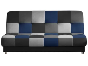 nabbi Sofa rozkładana ze schowkiem Cosa - czarna / szara / jasnoszara / niebieska - Sofy i kanapy - miniaturka - grafika 1
