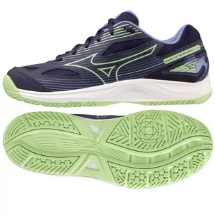 Buty do siatkówki Mizuno Cyclone Speed 4 Jr V1GD231011 granatowe niebieskie - Siatkówka - miniaturka - grafika 1