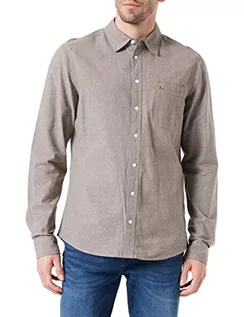 Koszule męskie - Blend Męska koszula 20714614, 190622/Military Olive, XL - grafika 1