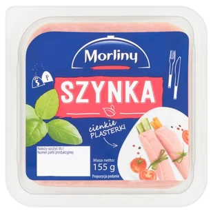 Morliny Party Szynka plastry - Kiełbasa i wędliny - miniaturka - grafika 1