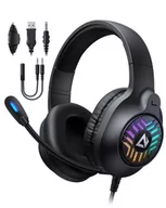 Słuchawki - Aukey Gaming Headset GH-X1 czarne - miniaturka - grafika 1