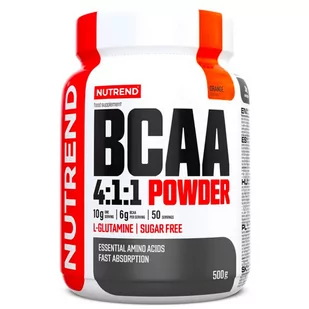 NUTREND BCAA 4:1:1 Powder 500g Orange - Aminokwasy - miniaturka - grafika 1