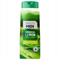 Kosmetyki do kąpieli - GALLUS Żel pod prysznic 500ml Refreshing Lemon Grass Extract trwa cytrynowa - miniaturka - grafika 1